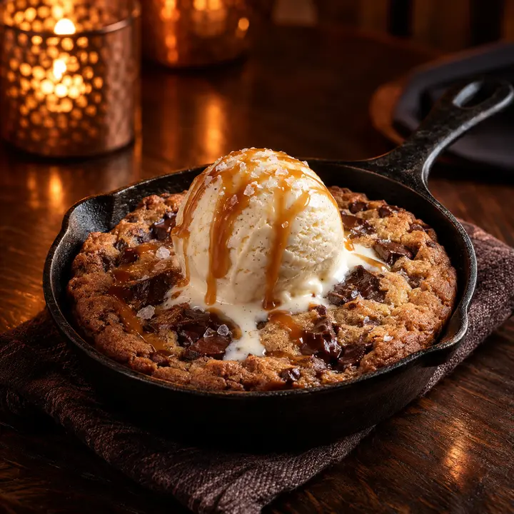 Warm Skillet Cookie