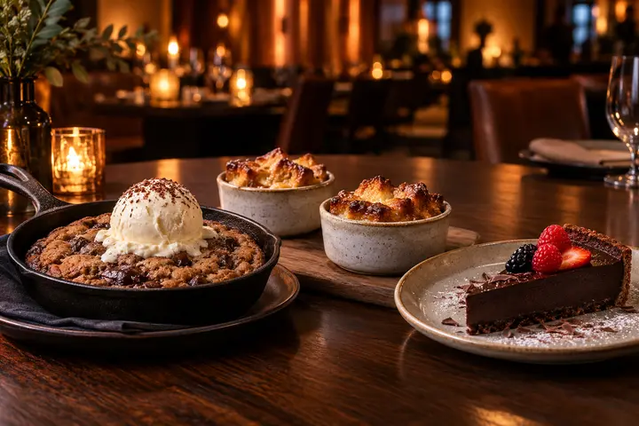 Dessert trio